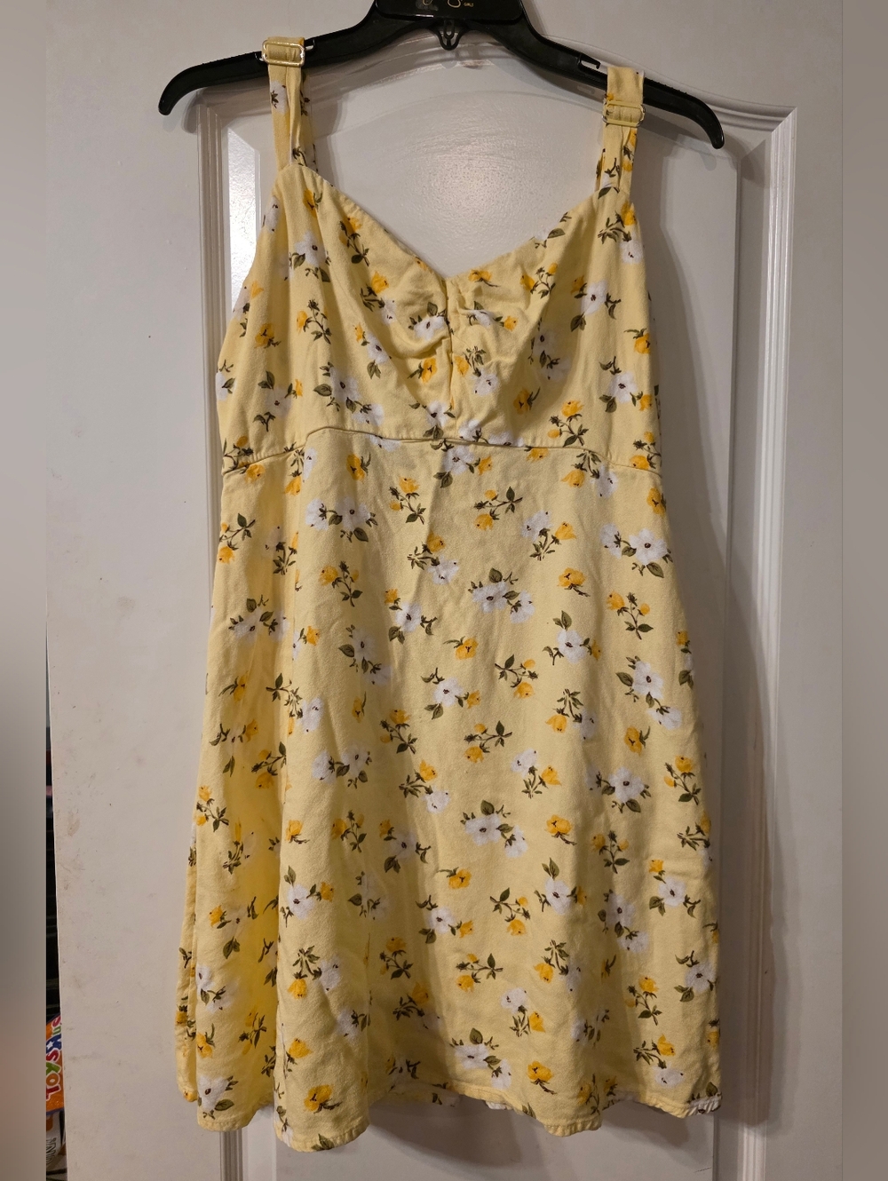 Old Navy Yellow Floral Mini Dress